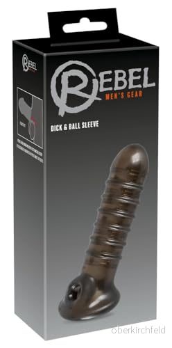 Rebel Dick & Ball Sleeve Svart 4024144534876