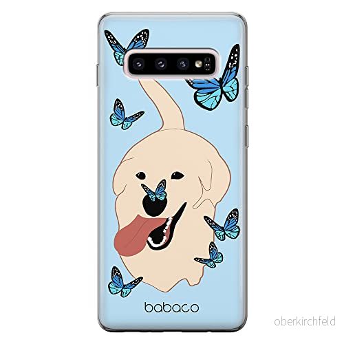 ERT GROUP mobiltelefonfodral för Samsung S10 PLUS originalt och officiellt licensierat Babaco mönster Dogs 011 optimalt anpassad till formen på mobiltelefonen, fodral tillverkad av TPU plast 5905131037008