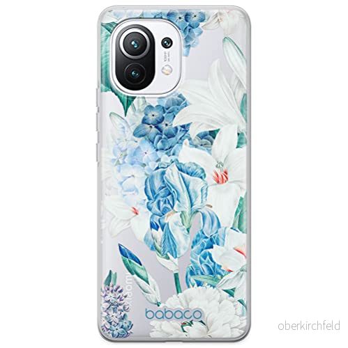 ERT GROUP mobiltelefonfodral för Xiaomi 11 originalt och officiellt licensierat Babaco mönster Flowers 026 optimalt anpassad till formen på mobiltelefonen, gedeeltelijk transparant 5905131262851