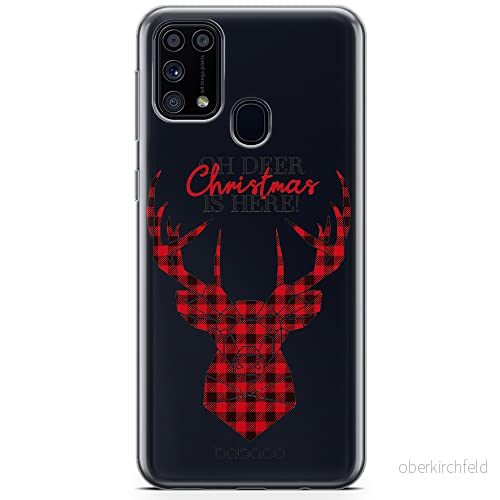 ERT GROUP mobiltelefonfodral för Samsung M31 originalt och officiellt licensierat Babaco mönster Winter 008 optimalt anpassad till formen på mobiltelefonen, gedeeltelijk transparant 5903932052497