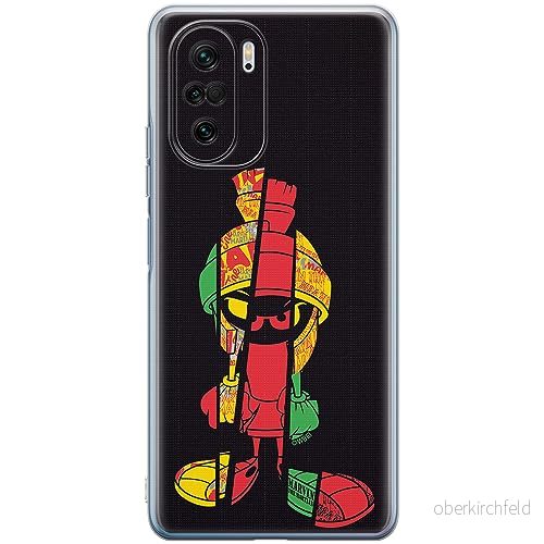 ERT GROUP mobiltelefonfodral för Xiaomi MI 11i/ REDMI K40/K40 PRO/POCO F3/ F3 PRO originalt och officiellt licensierat Looney Tunes mönster Marvin 003, fodral tillverkad av TPU plast 5905511881320