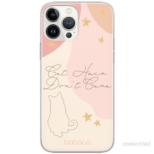 ERT GROUP mobiltelefonfodral för Iphone 13 PRO MAX originalt och officiellt licensierat Babaco mönster Cats 007 optimalt anpassad till formen på mobiltelefonen, fodral tillverkad av TPU plast 5905131080899
