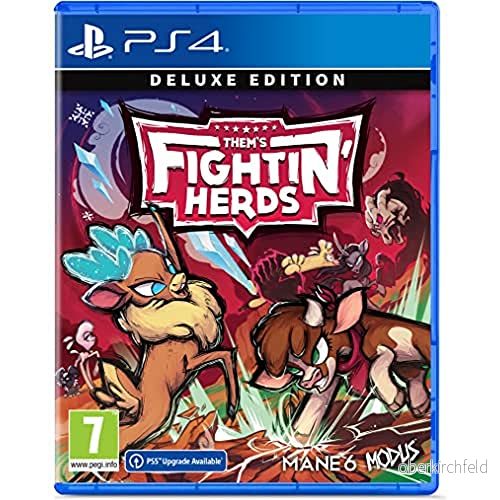 Them's Fightin' Herds Deluxe Edition Sony PlayStation 4 Kampsport 5016488139465
