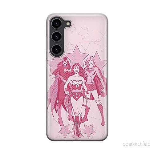 ERT GROUP mobiltelefonfodral för Samsung S23 originalt och officiellt licensierat DC mönster Super Girls 002 optimalt anpassad till formen på mobiltelefonen, fodral tillverkad av TPU plast 5905511434281