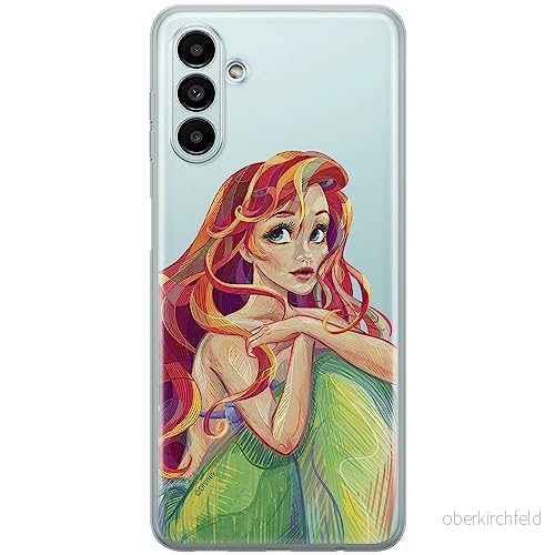 ERT GROUP mobiltelefonfodral för Samsung A13 5G/A04S originalt och officiellt licensierat Disney mönster Ariel 004 optimalt anpassad till formen på mobiltelefonen, gedeeltelijk transparant 5904805574542