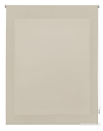 Decorblind Genomskinlig rullningsbar Estor Vanlig, Mätning Estor: 160x250 Bredd x Längd/Mätning Tyg Vanlig: 157x245 Translucent Färg Ljus brun enkel installation på vägg eller tak 8434363537521