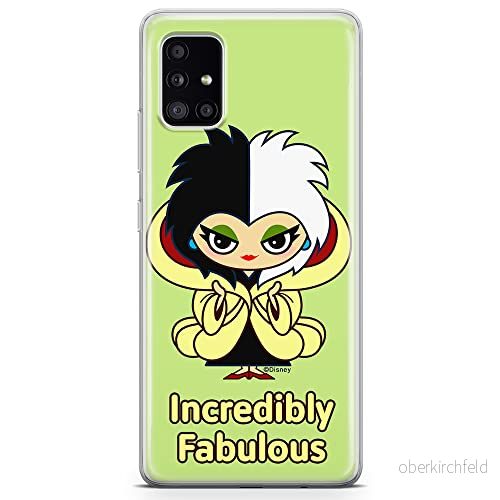 ERT GROUP mobiltelefonfodral för Samsung A51 originalt och officiellt licensierat Disney mönster Cruella 006 optimalt anpassad till formen på mobiltelefonen, fodral tillverkad av TPU plast 5905131489173