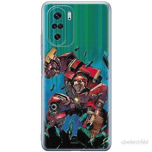 ERT GROUP mobiltelefonfodral för Xiaomi MI 11i/ REDMI K40/K40 PRO/POCO F3/ F3 PRO originalt och officiellt licensierat Marvel mönster Iron Man 018, fodral tillverkad av TPU plast 5905511894191