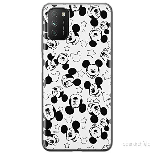 ERT GROUP mobiltelefonfodral för Xiaomi REDMI 9T originalt och officiellt licensierat Disney mönster Mickey 007 optimalt anpassad till formen på mobiltelefonen, fodral tillverkad av TPU plast 5904805595134