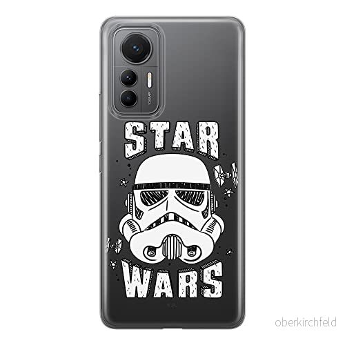 ERT GROUP mobiltelefonfodral för Xiaomi 12 LITE originalt och officiellt licensierat Star Wars mönster Stormtrooper 013 optimalt anpassad till formen på mobiltelefonen, gedeeltelijk transparant 5905511506544