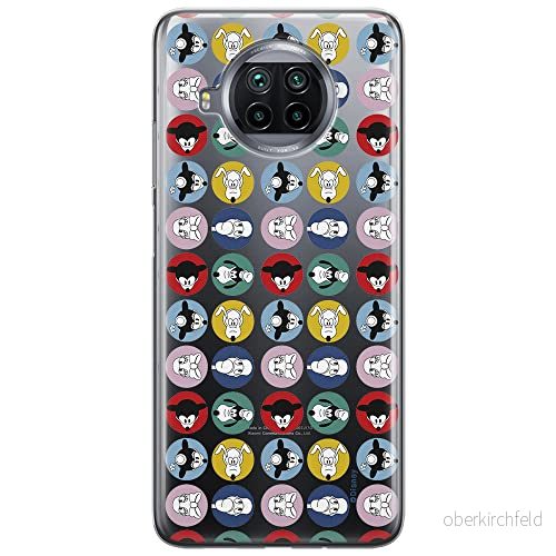 ERT GROUP mobiltelefonfodral för Xiaomi REDMI NOTE 9T originalt och officiellt licensierat Disney mönster Mickey & Friends 002 optimalt anpassad till formen på mobiltelefonen, gedeeltelijk transparant 5904805647154