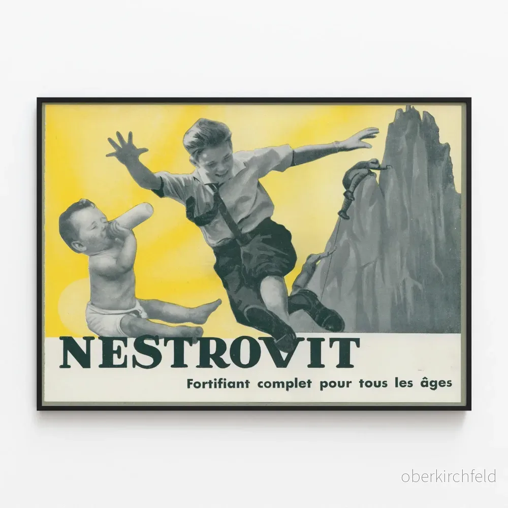 Vintageposter Nestrovit - Komplett stärkare för alla åldrar