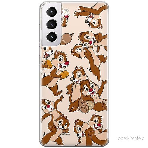 ERT GROUP mobiltelefonfodral för Samsung S21 PLUS originalt och officiellt licensierat Disney mönster Chip & Dale 004 optimalt anpassad till formen på mobiltelefonen, fodral tillverkad av TPU plast 5905795021047