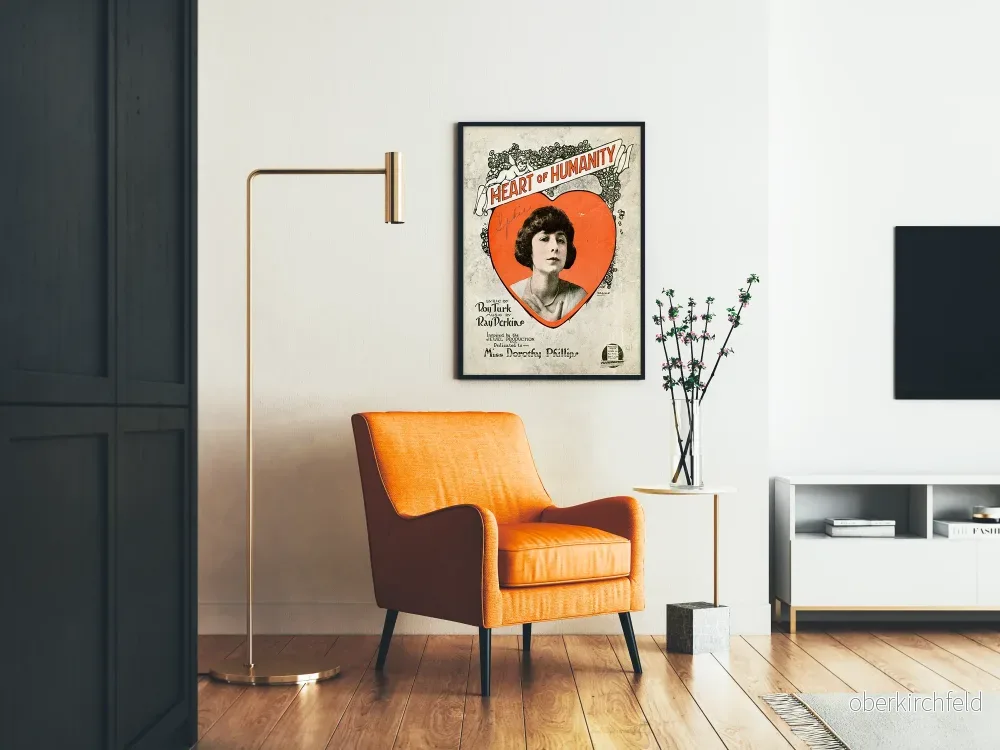 Vintageposter Heart of Humanity dekorativ - Bild 2