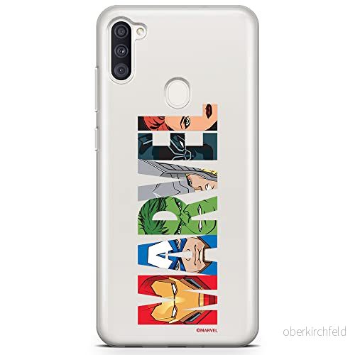 ERT GROUP mobiltelefonfodral för Samsung A03S originalt och officiellt licensierat Marvel mönster 011 optimalt anpassad till formen på mobiltelefonen, gedeeltelijk transparant 5904805187698