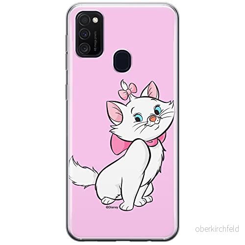 ERT GROUP mobiltelefonfodral för Samsung M21 / M30S originalt och officiellt licensierat Disney mönster Marie 007 optimalt anpassad till formen på mobiltelefonen, fodral tillverkad av TPU plast 5905131128157
