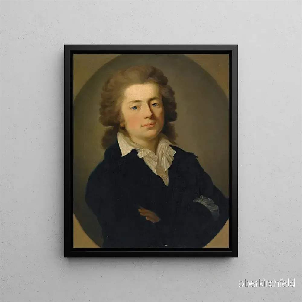 Målning av Jan Potocki – Anton Graff Målning av Jan Potocki – Anton Graff