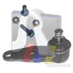 RTS 93 00406 056 Spindelled Framaxel, båda sidor, Nedre 16mm RENAULT: CLIO 2, Kangoo I Express, I, NISSAN: Kubistar Skåpbil 8435130311726