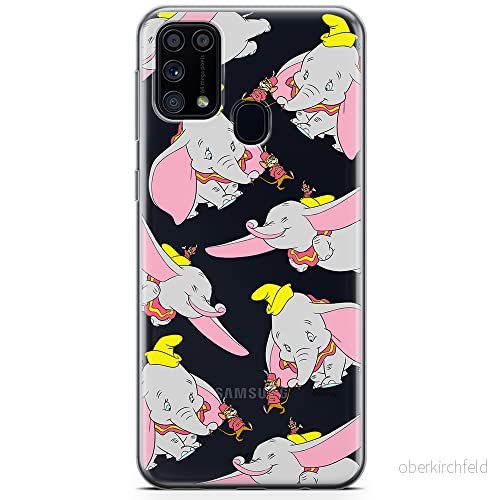 ERT GROUP mobiltelefonfodral för Samsung M31 originalt och officiellt licensierat Disney mönster Dumbo 016 optimalt anpassad till formen på mobiltelefonen, gedeeltelijk transparant 5905131804082