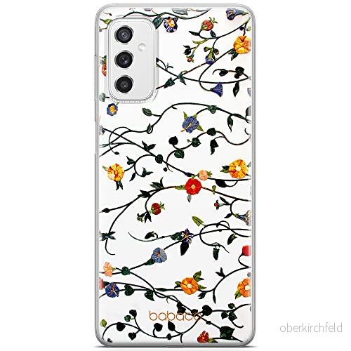 ERT GROUP mobiltelefonfodral för Samsung M52 5G originalt och officiellt licensierat Babaco mönster Flowers 008 optimalt anpassad till formen på mobiltelefonen, fodral tillverkad av TPU plast 5904805488566