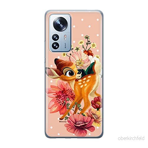 ERT GROUP mobiltelefonfodral för Xiaomi 12 / 12X originalt och officiellt licensierat Disney mönster Bambi 014 optimalt anpassad till formen på mobiltelefonen, fodral tillverkad av TPU plast 5905511489229