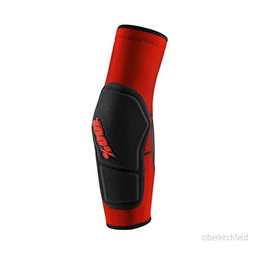 1 Unisexvuxen Ridecamp armbågsskydd, röd/svart, XL 841269139649 1 Unisexvuxen Ridecamp armbågsskydd, röd/svart, XL 841269139649