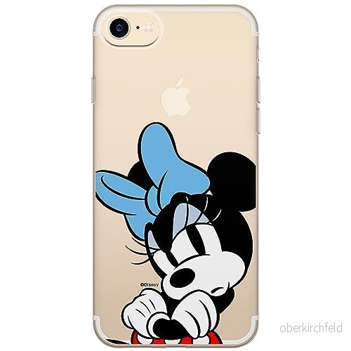 ERT GROUP mobiltelefonfodral för Iphone 7/8/ SE 2/ 3 originalt och officiellt licensierat Disney mönster Minnie 077 optimalt anpassad till formen på mobiltelefonen, gedeeltelijk transparant 5905795028763