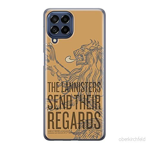 ERT GROUP mobiltelefonfodral för Samsung M33 5G originalt och officiellt licensierat Game of Thrones mönster 014 optimalt anpassad till formen på mobiltelefonen, fodral tillverkad av TPU plast 5905511343620