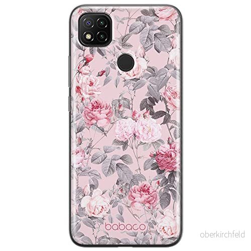 ERT GROUP mobiltelefonfodral för Xiaomi REDMI 9C originalt och officiellt licensierat Babaco mönster Flowers 054 optimalt anpassad till formen på mobiltelefonen, fodral tillverkad av TPU plast 5905131352309