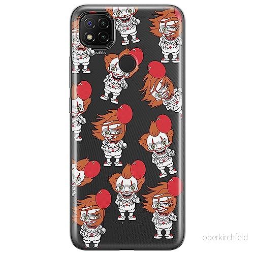 ERT GROUP mobiltelefonfodral för Xiaomi REDMI 9C originalt och officiellt licensierat Horror mönster It 007 optimalt anpassad till formen på mobiltelefonen, gedeeltelijk transparant 5905131960672