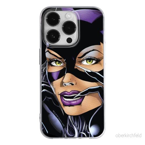 ERT GROUP mobiltelefonfodral för Apple Iphone 14 PRO originalt och officiellt licensierat DC mönster Catwoman 005 optimalt anpassad till formen på mobiltelefonen, fodral tillverkad av TPU plast 5905131927019