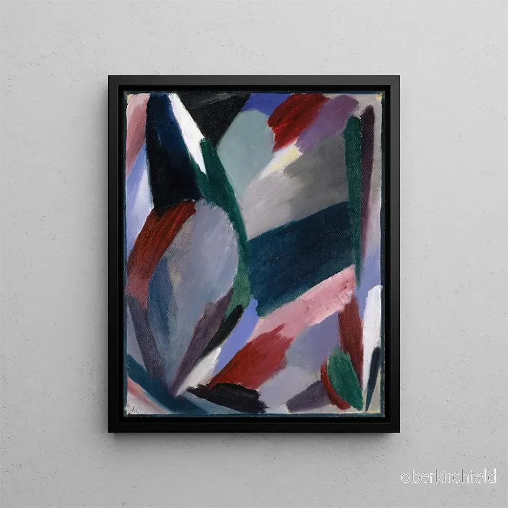 Målning Variation Hiver rigoureux - Alexej von Jawlensky | Konsttryck