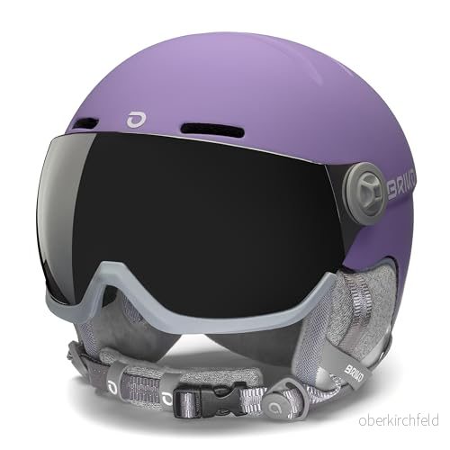 Briko, HELMET Women, Matt Victoria Lilac Mischka Gray, M 8059075253424