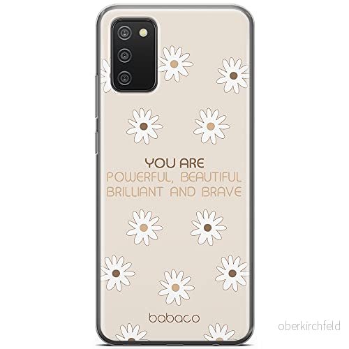 ERT GROUP mobiltelefonfodral för Samsung A02S originalt och officiellt licensierat Babaco mönster Positive vibes 003 optimalt anpassad till formen på mobiltelefonen, fodral tillverkad av TPU plast 5903932971750