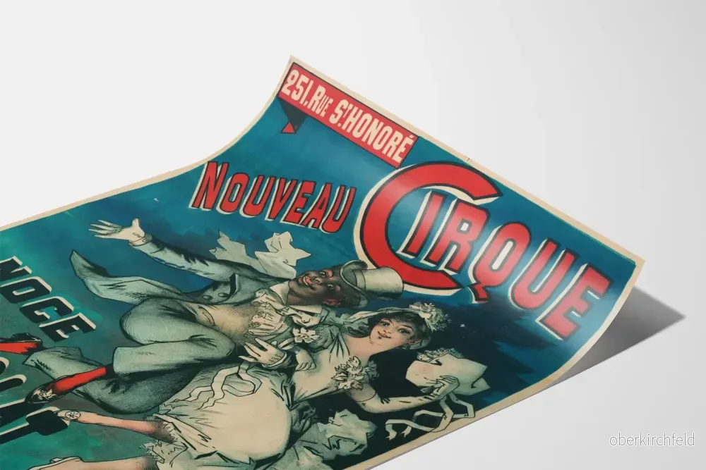 Vintageaffisch Nouveau Cirque La Noce de Chocolat - Bild 3