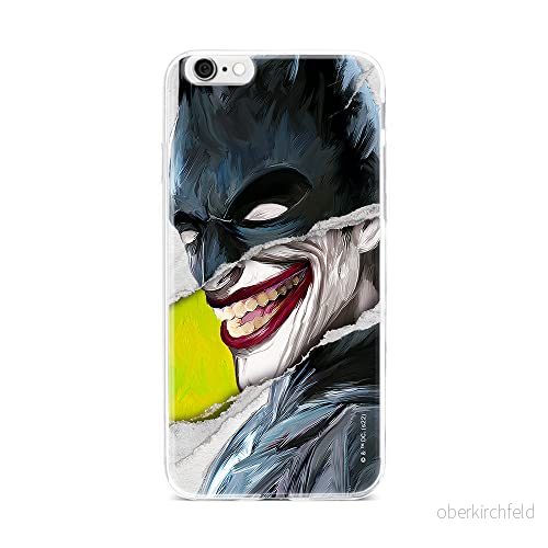 ERT GROUP mobiltelefonfodral för Iphone 6/6S originalt och officiellt licensierat DC mönster Joker 012 optimalt anpassad till formen på mobiltelefonen, fodral tillverkad av TPU plast 5905131560841