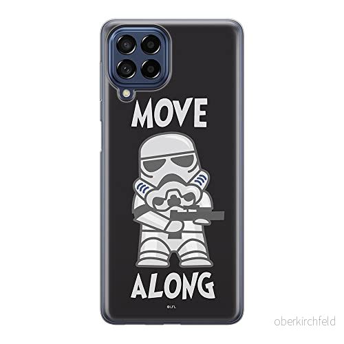 ERT GROUP mobiltelefonfodral för Samsung M33 5G originalt och officiellt licensierat Star Wars mönster Stormtrooper 002 optimalt anpassad till formen på mobiltelefonen, fodral tillverkad av TPU plast 5905511348298