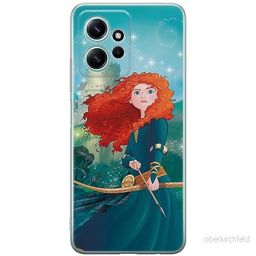 ERT GROUP mobiltelefonfodral för Xiaomi REDMI NOTE 12 4G originalt och officiellt licensierat Disney mönster Merida 002 optimalt anpassad till formen på mobiltelefonen, fodral tillverkad av TPU plast 5905511953584