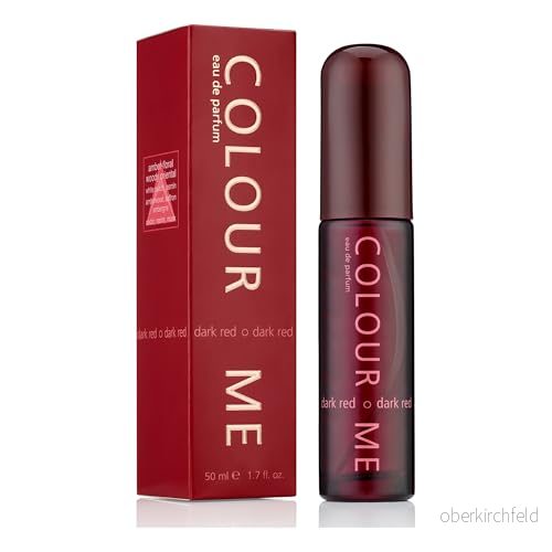Colour Me Dark Red Fragrance for Him and Her 50ml Eau de Parfum, by Milton Lloyd 25929209419