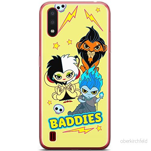 ERT GROUP mobiltelefonfodral för Samsung A01 originalt och officiellt licensierat Disney mönster Villains 004 optimalt anpassad till formen på mobiltelefonen, fodral tillverkad av TPU plast 5905131378897