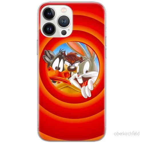 ERT GROUP mobiltelefonfodral för Apple Iphone 5/5S/SE originalt och officiellt licensierat Looney Tunes mönster 002 Vit optimalt anpassad till formen på mobiltelefonen, fodral tillverkad av TPU plast 5903040899922