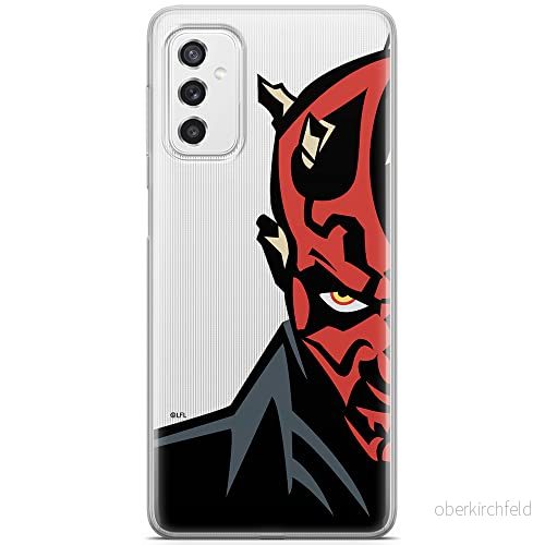 ERT GROUP mobiltelefonfodral för Samsung M52 5G originalt och officiellt licensierat Star Wars mönster Darth Maul 003 optimalt anpassad till formen på mobiltelefonen, gedeeltelijk transparant 5904805491313