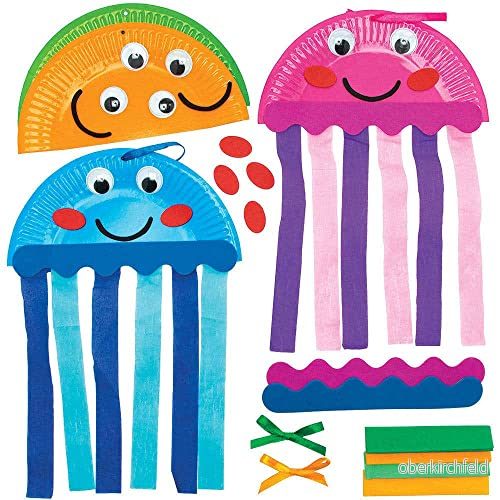 Baker Ross Maneter Platta 4 Kits för Ungar 5051174132610