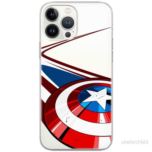 ERT GROUP mobiltelefonfodral för Oppo A53 / A53S originalt och officiellt licensierat Marvel mönster Captain America 008 optimalt anpassad till formen på mobiltelefonen, gedeeltelijk transparant 5903040186916