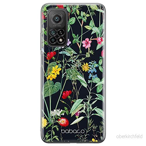 ERT GROUP mobiltelefonfodral för Huawei P30 Lite originalt och officiellt licensierat Babaco mönster Flowers 041 Vit optimalt anpassad till formen på mobiltelefonen, fodral tillverkad av TPU plast 5905131312778
