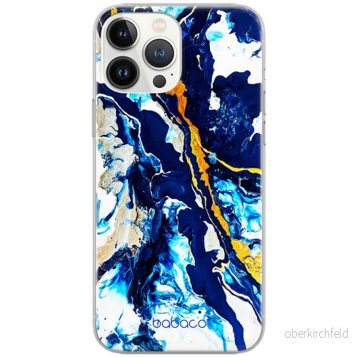 ERT GROUP mobiltelefonfodral för Apple Iphone 13 PRO MAX originalt och officiellt licensierat Babaco mönster Abstract 010 Vit anpassad till formen på mobiltelefonen, fodral tillverkad av TPU plast 5903932861853