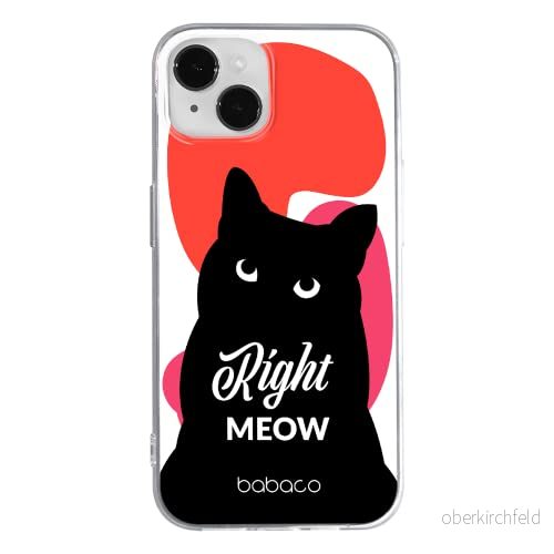 ERT GROUP mobiltelefonfodral för Apple Iphone 14 originalt och officiellt licensierat Babaco mönster Cats 004 optimalt anpassad till formen på mobiltelefonen, fodral tillverkad av TPU plast 5905131885654