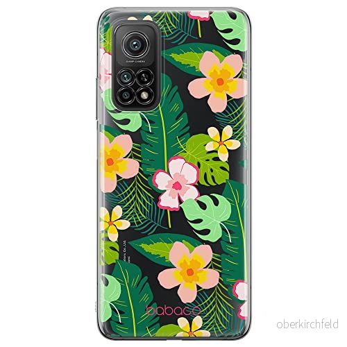 ERT GROUP mobiltelefonfodral för Xiaomi MI 10T 5G / PRO originalt och officiellt licensierat Babaco mönster Flowers 019 anpassad till formen på mobiltelefonen, gedeeltelijk transparant 5903932639421