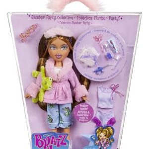 Batz Slumber Party Yasmin modedocka med 2 pyjamasdekorationer, plyschdjur och accessoarer för barn samlare, lila eller rosa 35051592044 Batz Slumber Party Yasmin modedocka med 2 pyjamasdekorationer, plyschdjur och accessoarer för barn samlare, lila eller rosa 35051592044