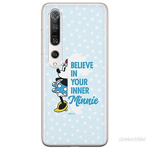 ERT GROUP mobiltelefonfodral för Xiaomi MI 10 / PRO originalt och officiellt licensierat Disney mönster Minnie 047 optimalt anpassad till formen på mobiltelefonen, fodral tillverkad av TPU plast 5903537168524